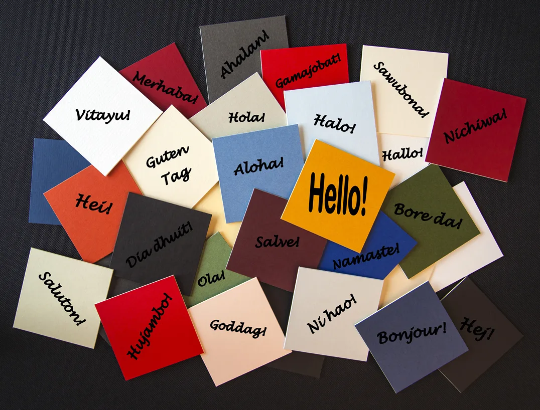 how to say hello in multiple languages culture
