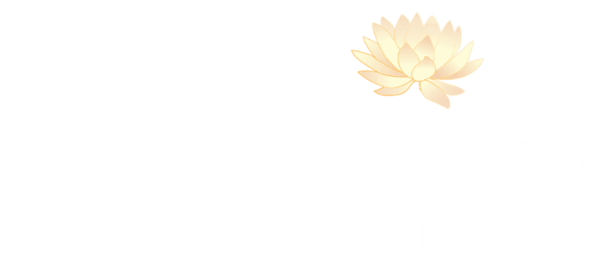Goldlilys Media Logo White