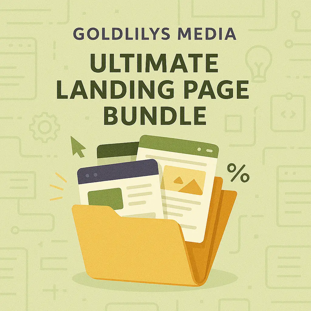 Goldlilys Media Ultimate Landing Page Bundle